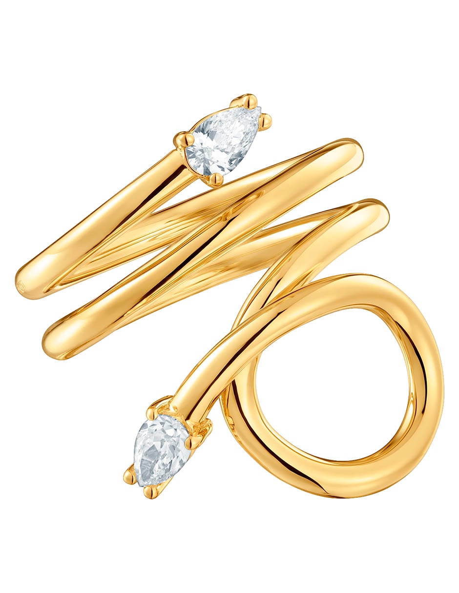 Anillo con gema lio lgd p 925 de plata diamante baño de oro 3