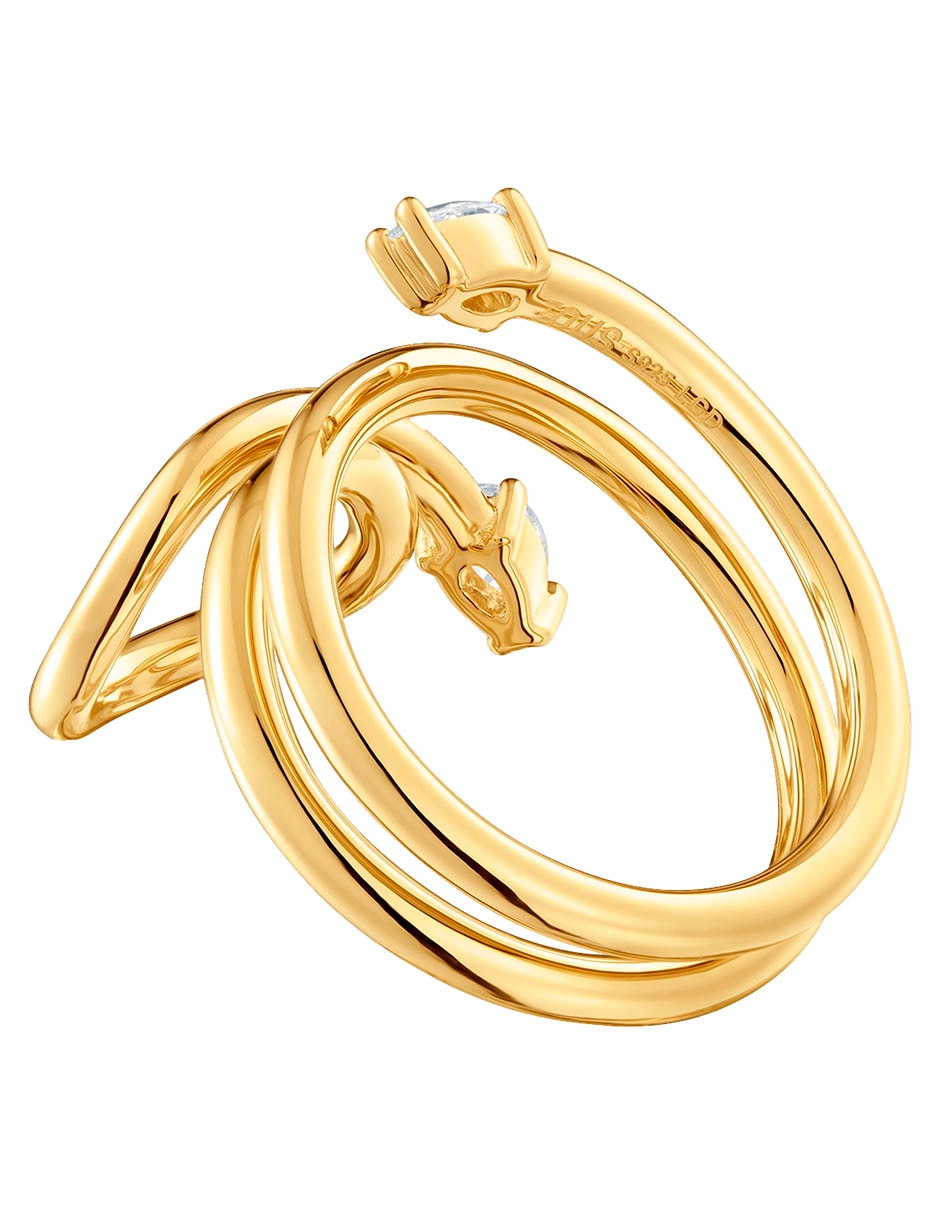 Anillo con gema lio lgd p 925 de plata diamante baño de oro 6