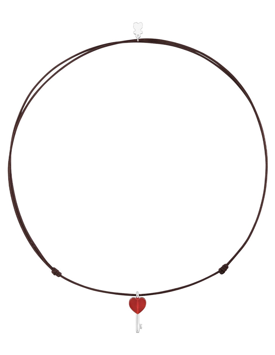 Collar de corazón Tous Unlock de plata P 925