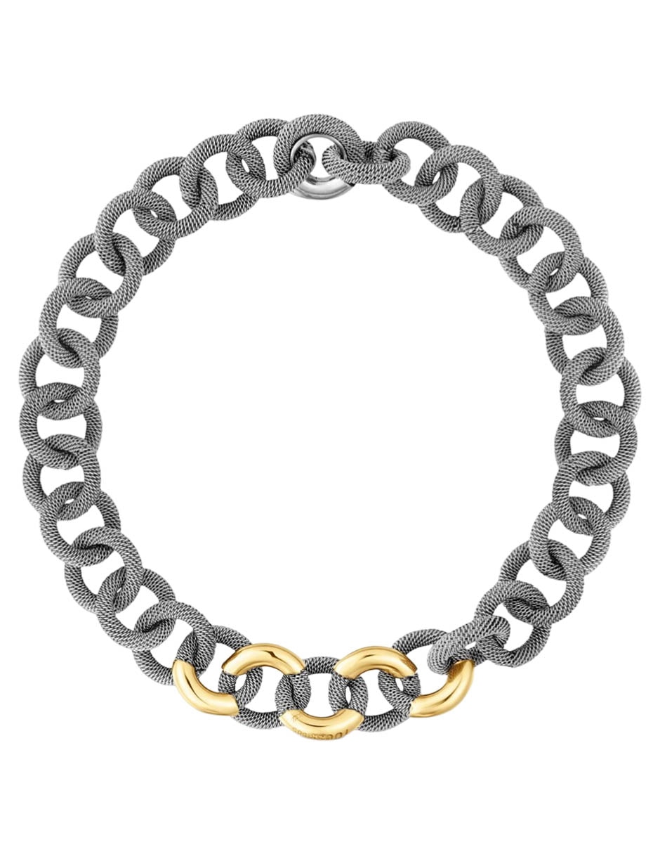 Pulsera Tous de oro 14 K Tous Unlock con acabado brillante