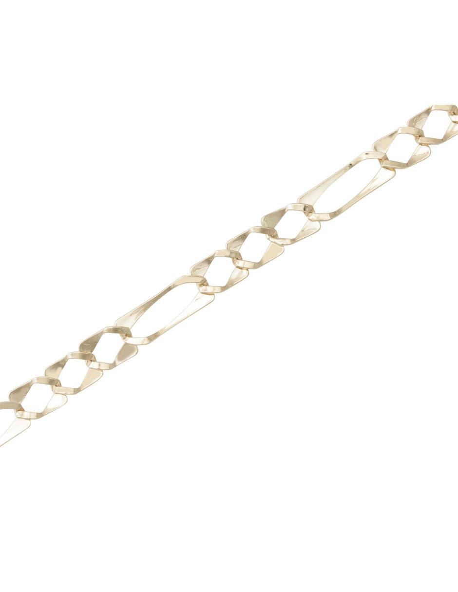 Pulsera de oro amarillo 14 K acabado esmaltado 3