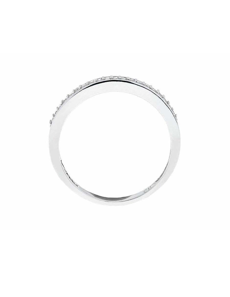 Churumbela de oro blanco 14 k diamante 2