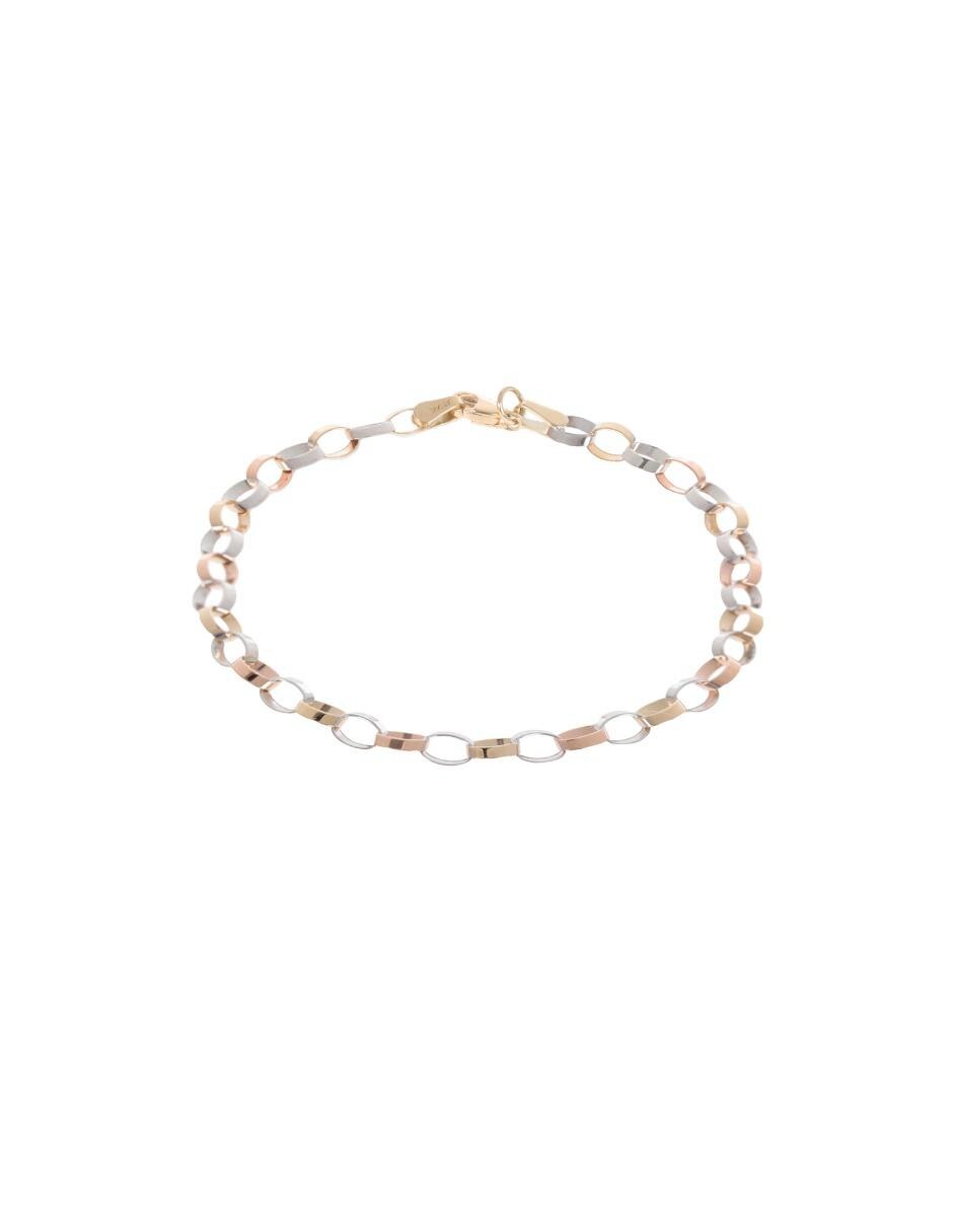 Pulsera 14 K acabado esmaltado