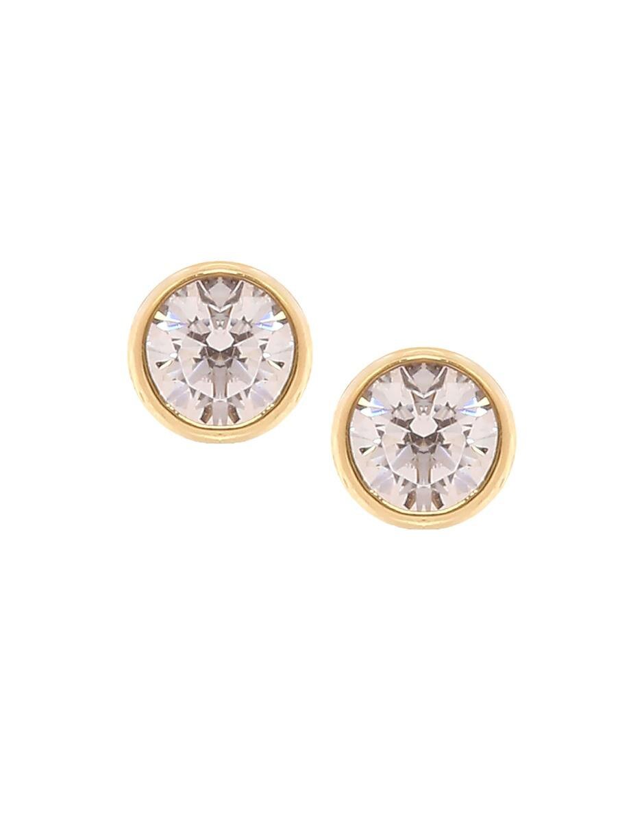 Broqueles de oro amarillo 14 K con acabado brillante Broqueles de oro amarillo 14 K con acabado brillante