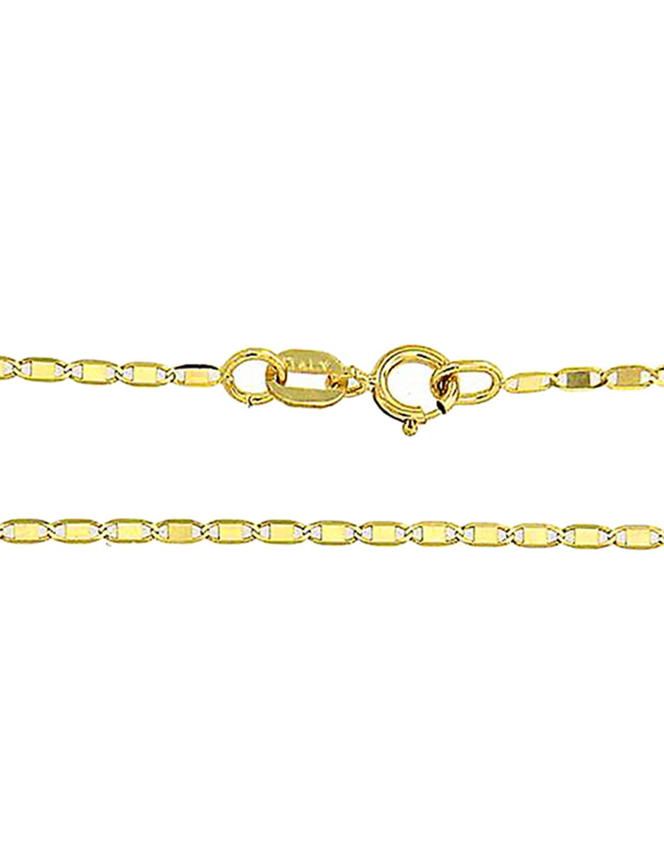 Collar de oro amarillo 14 K