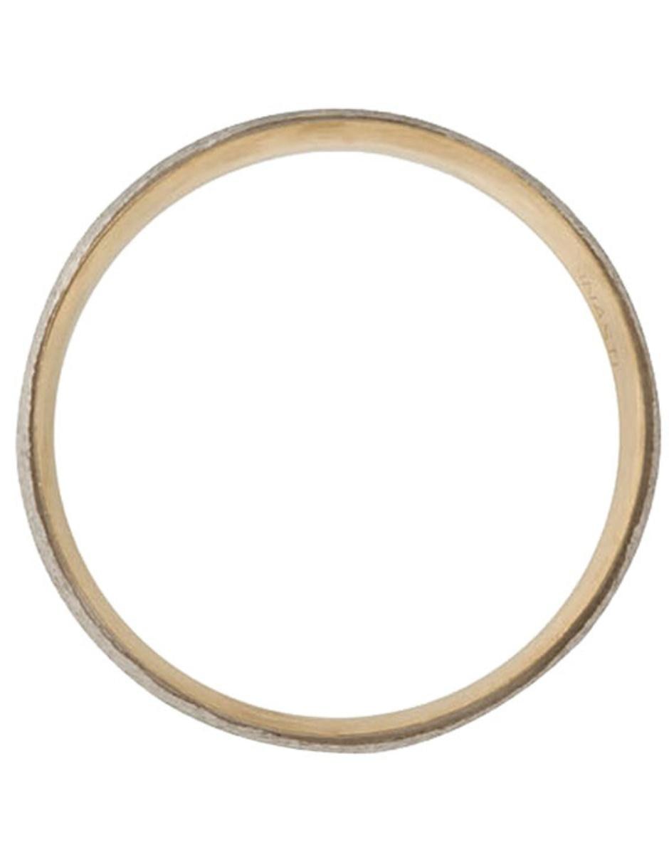 Argolla de oro amarillo 14 k 2
