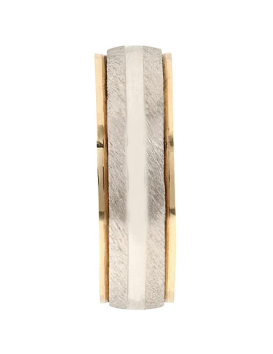 Argolla de oro amarillo 14 k 3