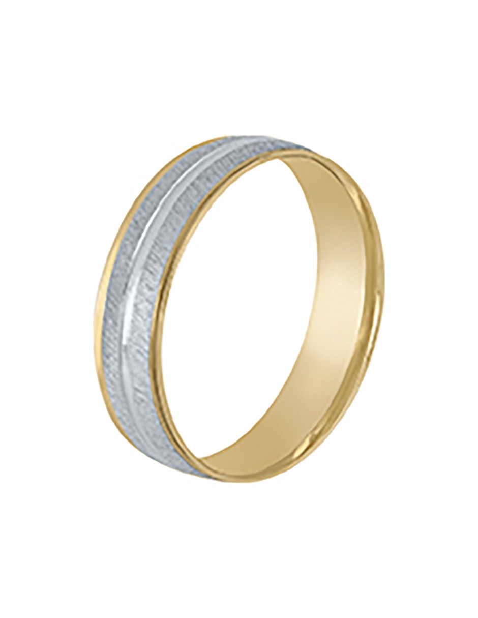 Anillo argolla de oro 14 k