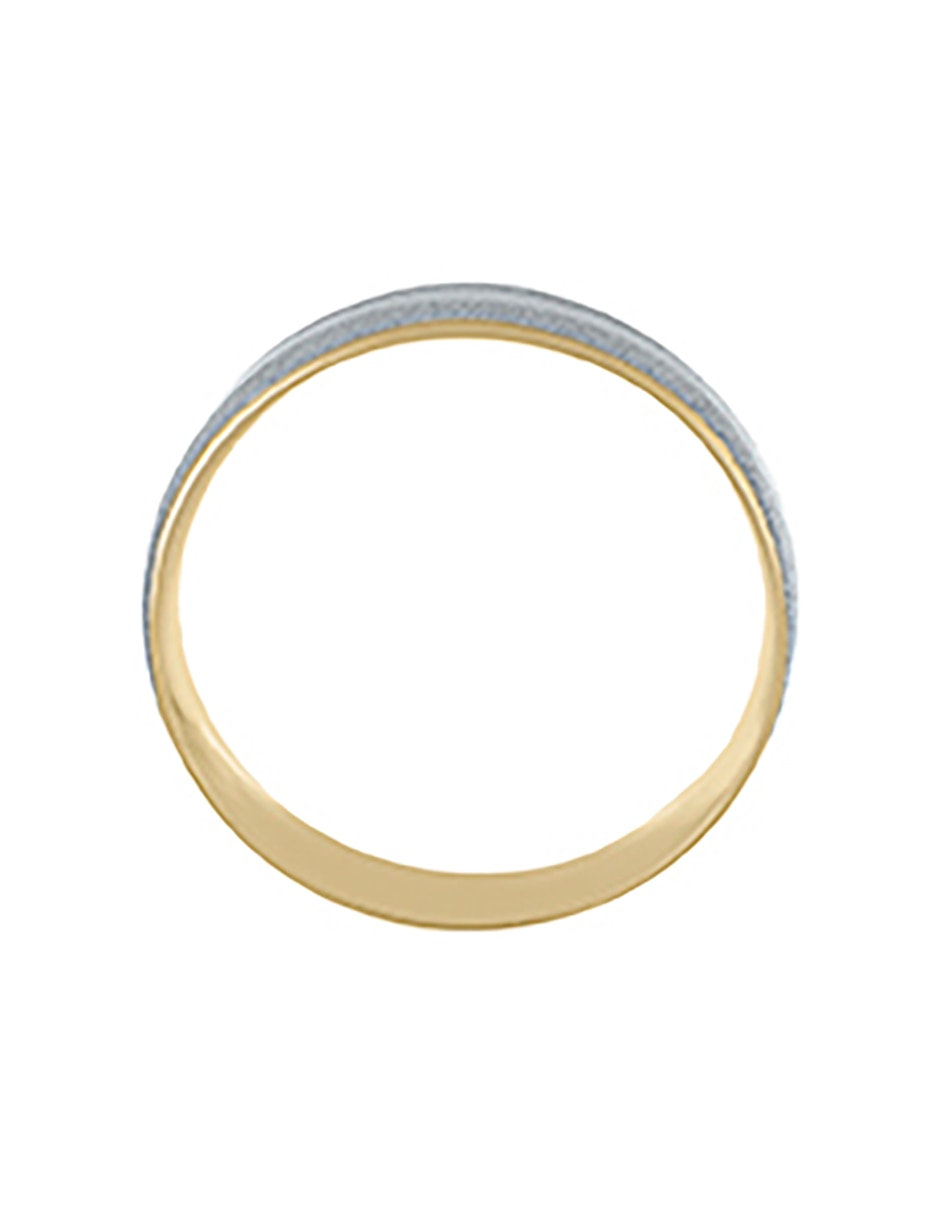 Anillo argolla de oro 14 k 3