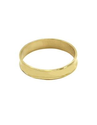 Argolla de oro amarillo 14 k