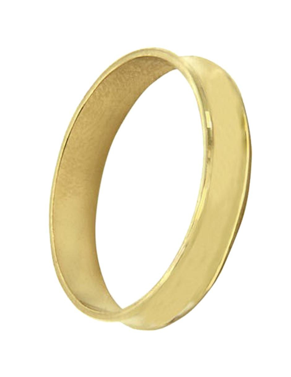 Argolla de oro amarillo 14 k 2