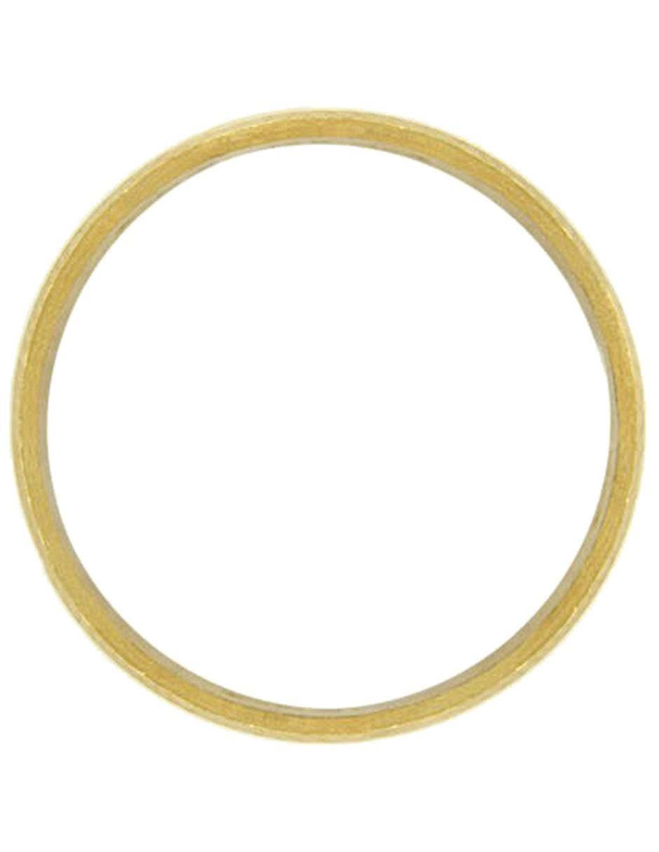 Argolla de oro amarillo 14 k 3