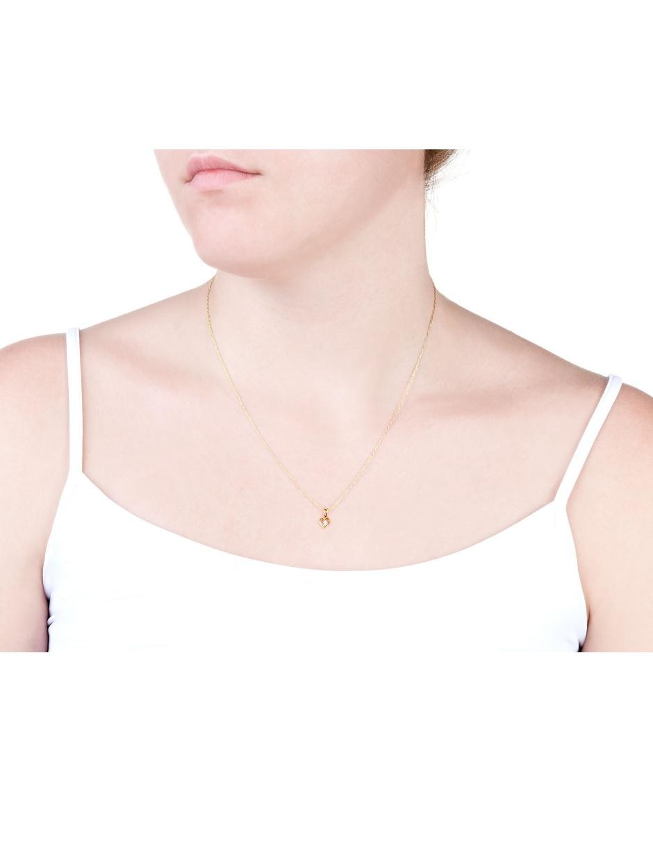 Collar de oro amarillo 14 K