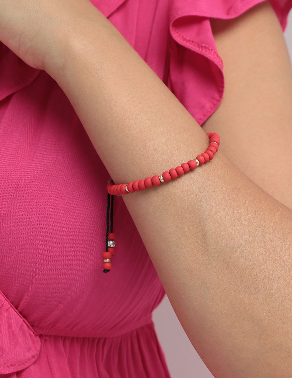 Pulsera Sini de oro 14 K con acabado liso