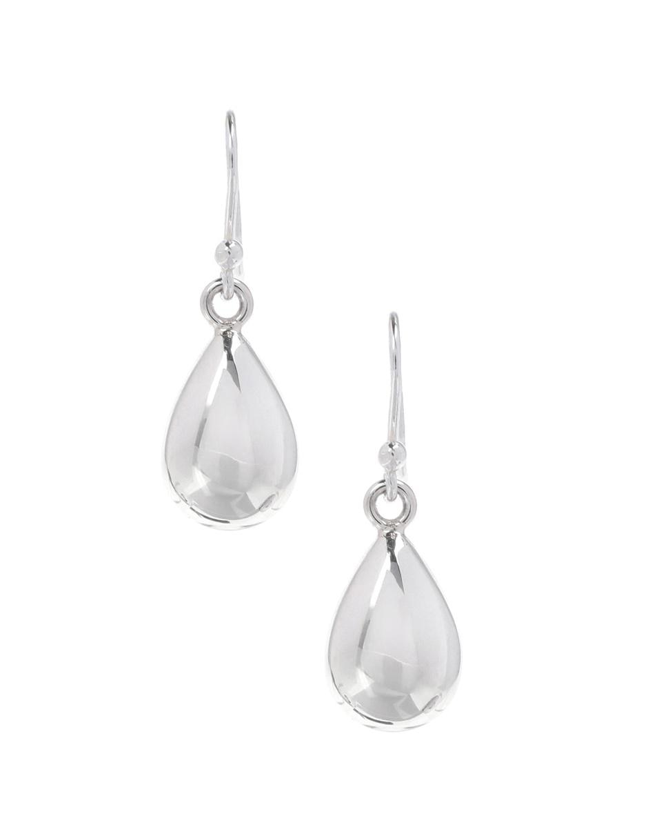 Aretes de plata P 925 con acabado brillante