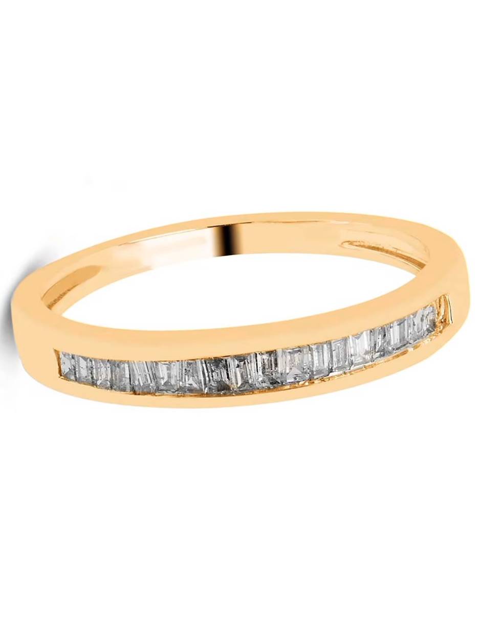 Churumbela de oro amarillo 14 k diamante 2
