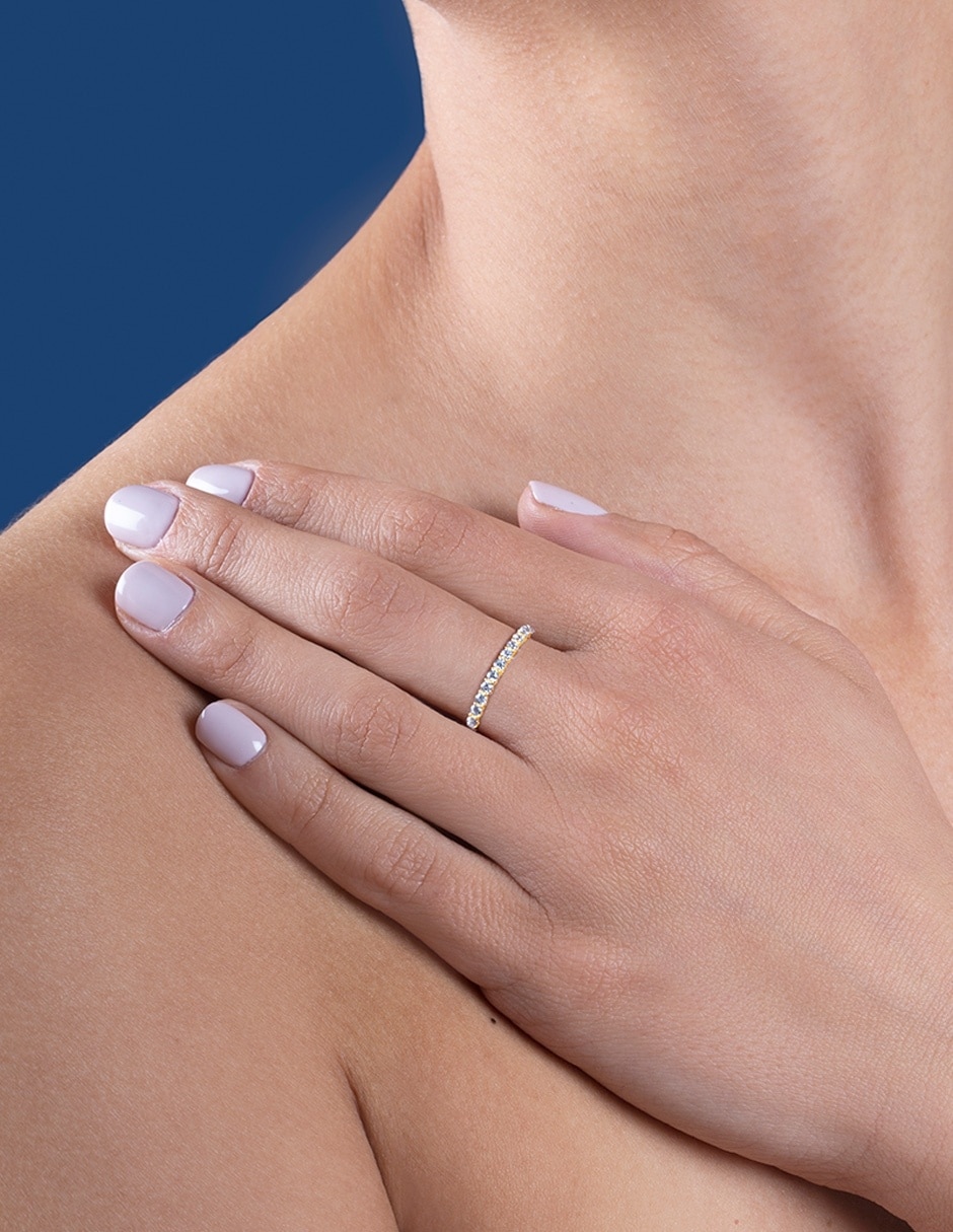 Churumbela de oro 14 k diamante 2