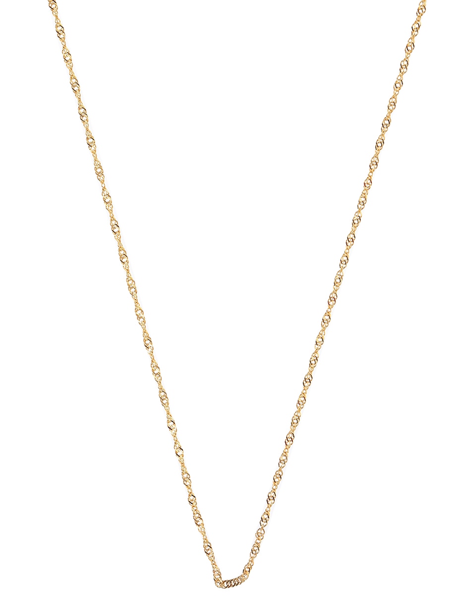 Collar Sini de oro amarillo 14 K