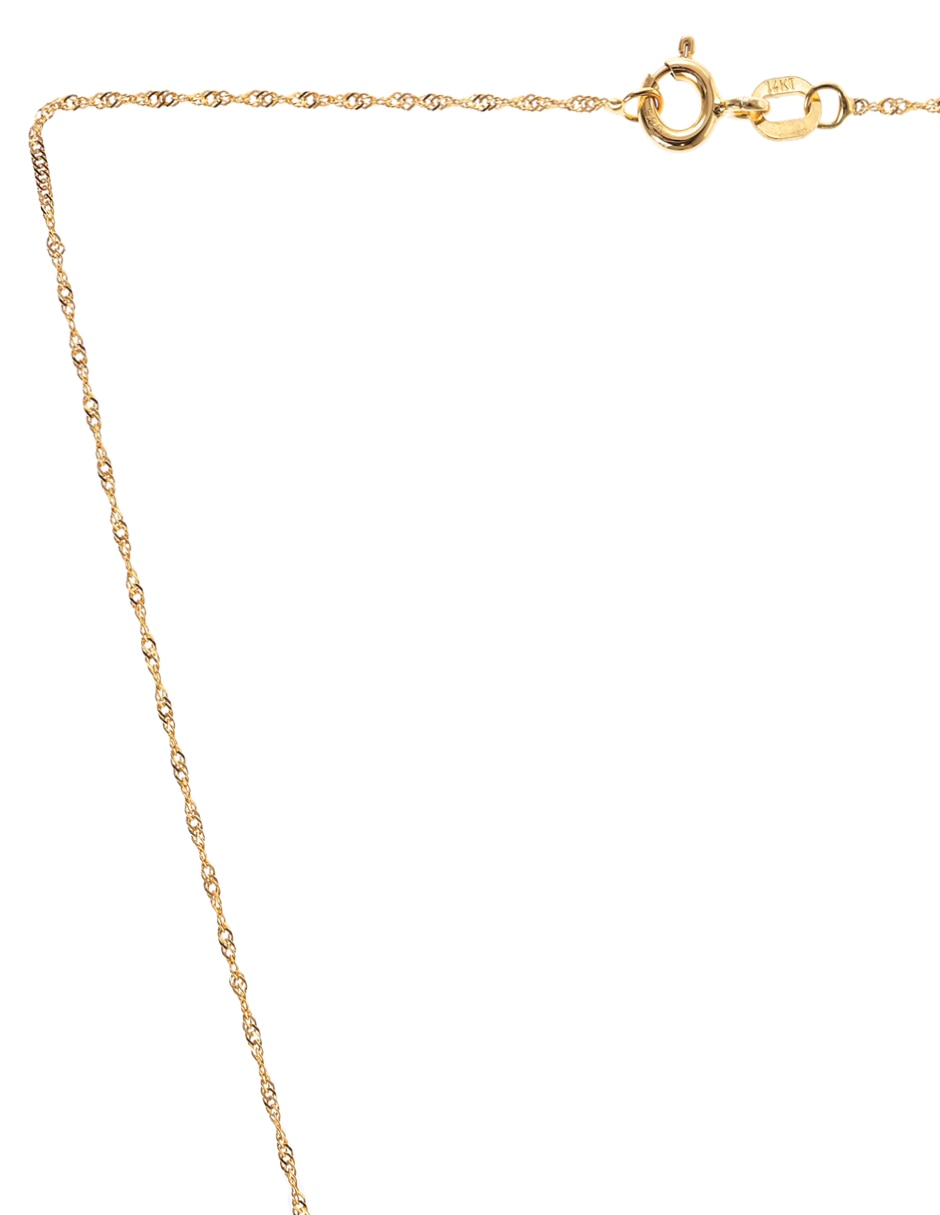 Collar Sini de oro amarillo 14 K