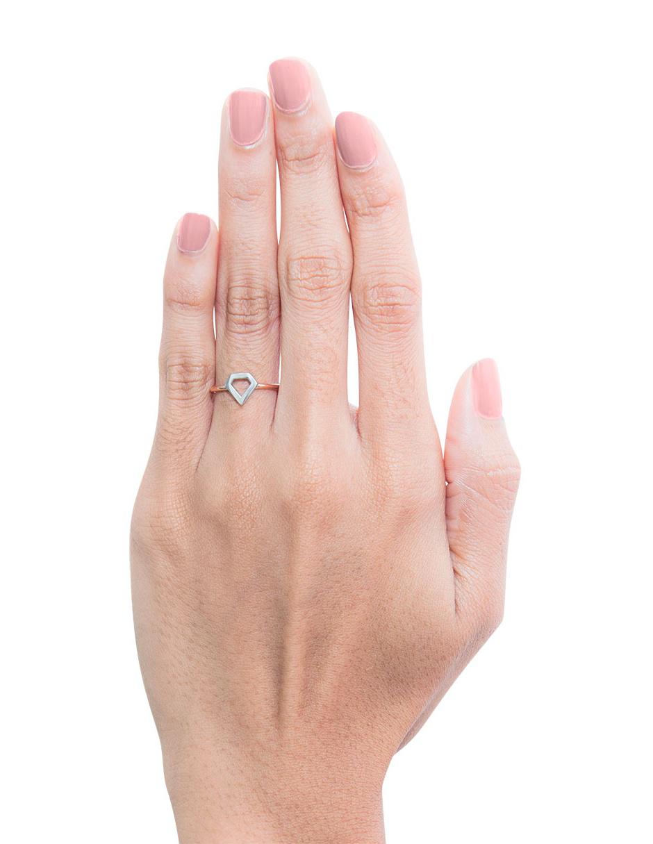 Anillo Riccardo Orsato de oro brillante