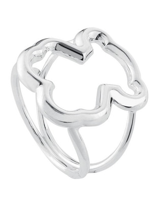 Anillo de oso New Carrusel P 925 de plata pulido Anillo de oso New Carrusel P 925 de plata pulido