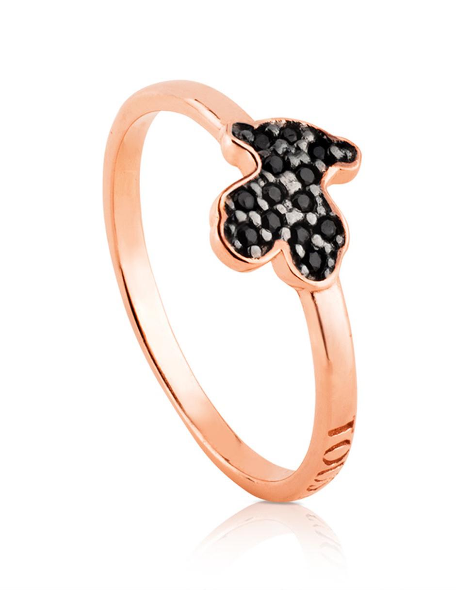 Anillo de oso Motif P 925 de plata espinela pavé