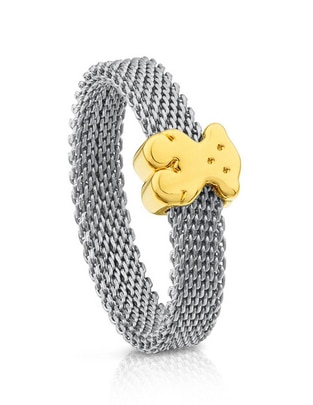 Anillo de oso Icon Mesh brillante