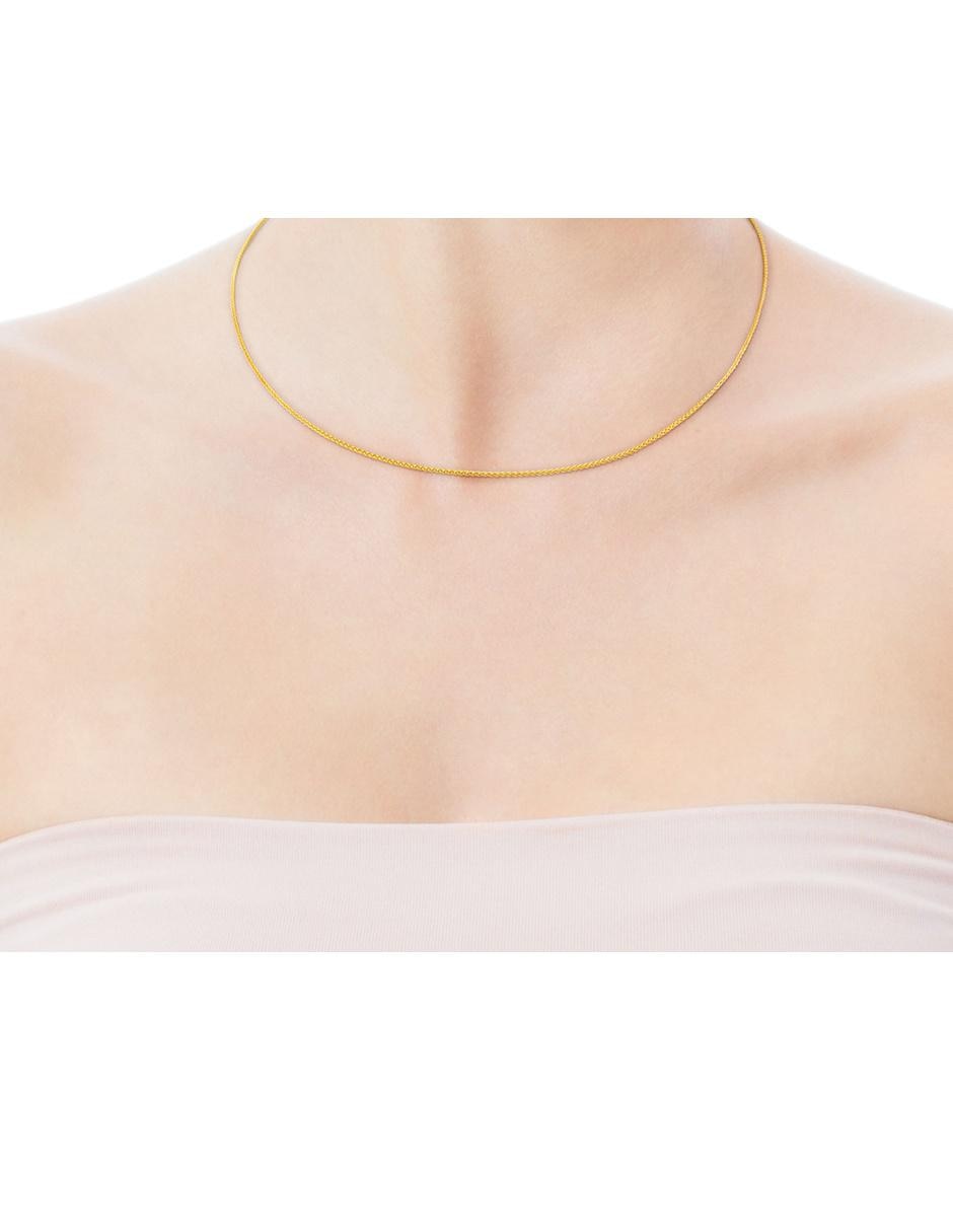 Collar de oro amarillo 18 K