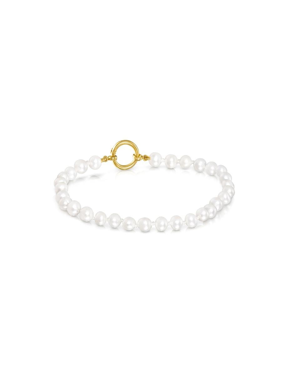 Brazalete con perla 18 K Hold acabado brillante 3