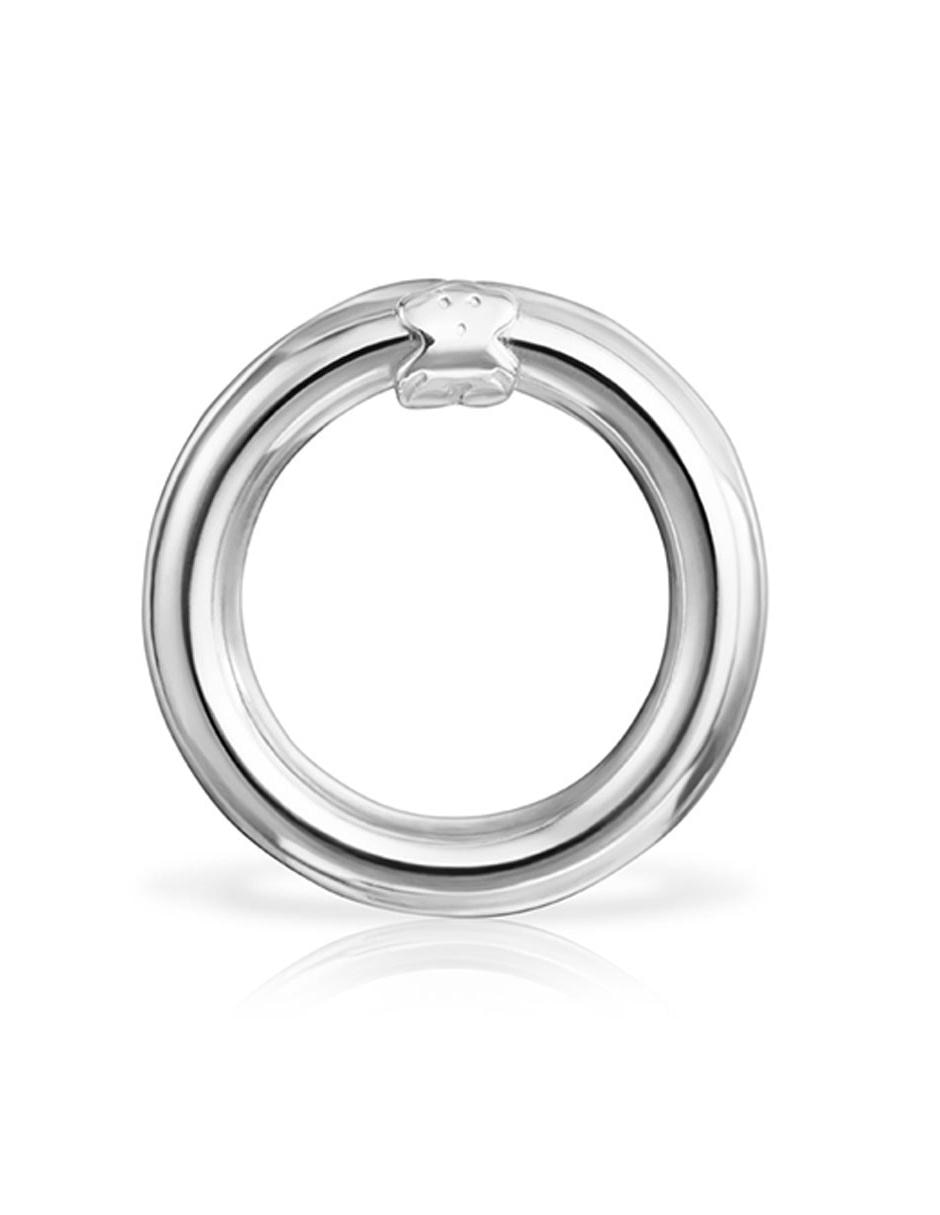 Anillo de oso Hold P 925 de plata pavé