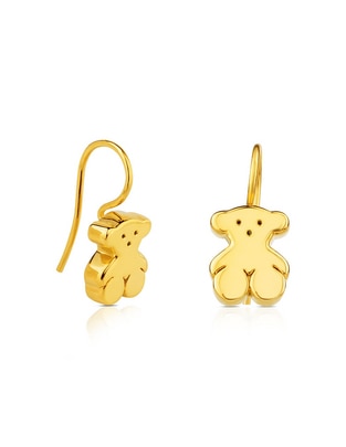 Broqueles Tous de oro amarillo 18 K con acabado brillante