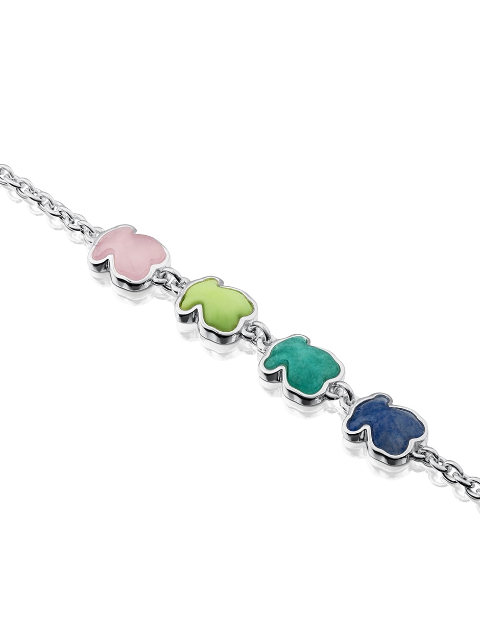 Brazalete de plata P 925 New Color 3