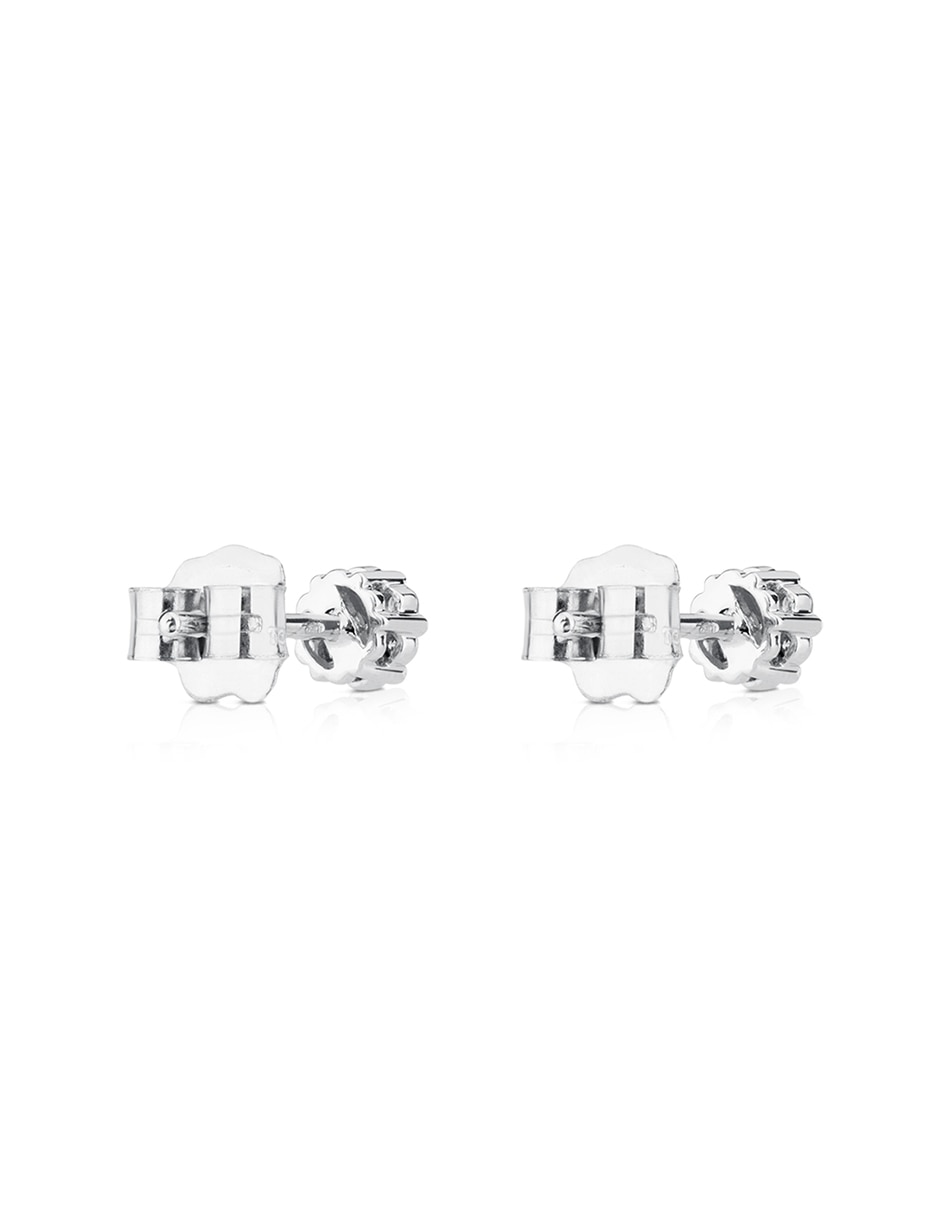 Broqueles Tous con acabado brillante diamante