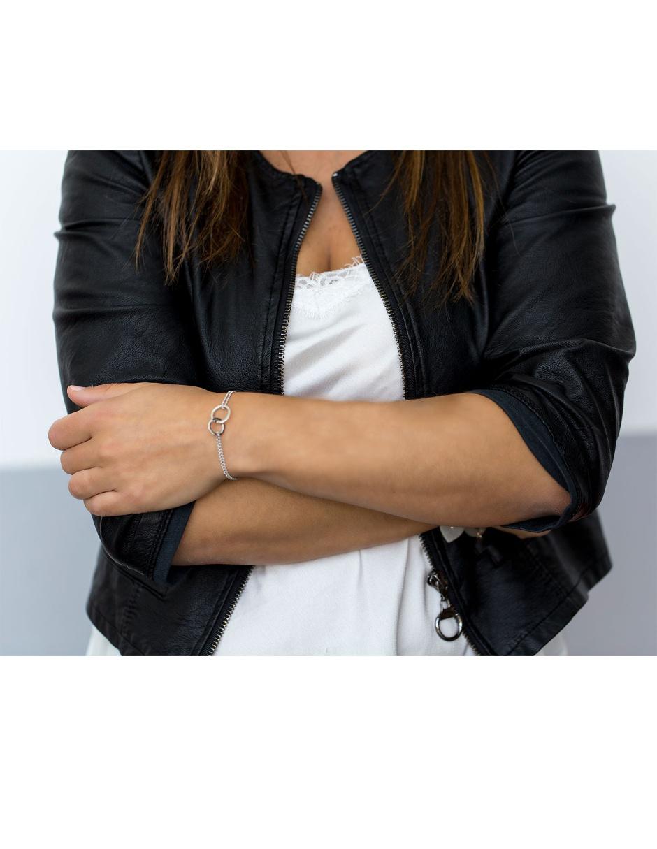 Pulsera de plata P 925 acabado pulido 4