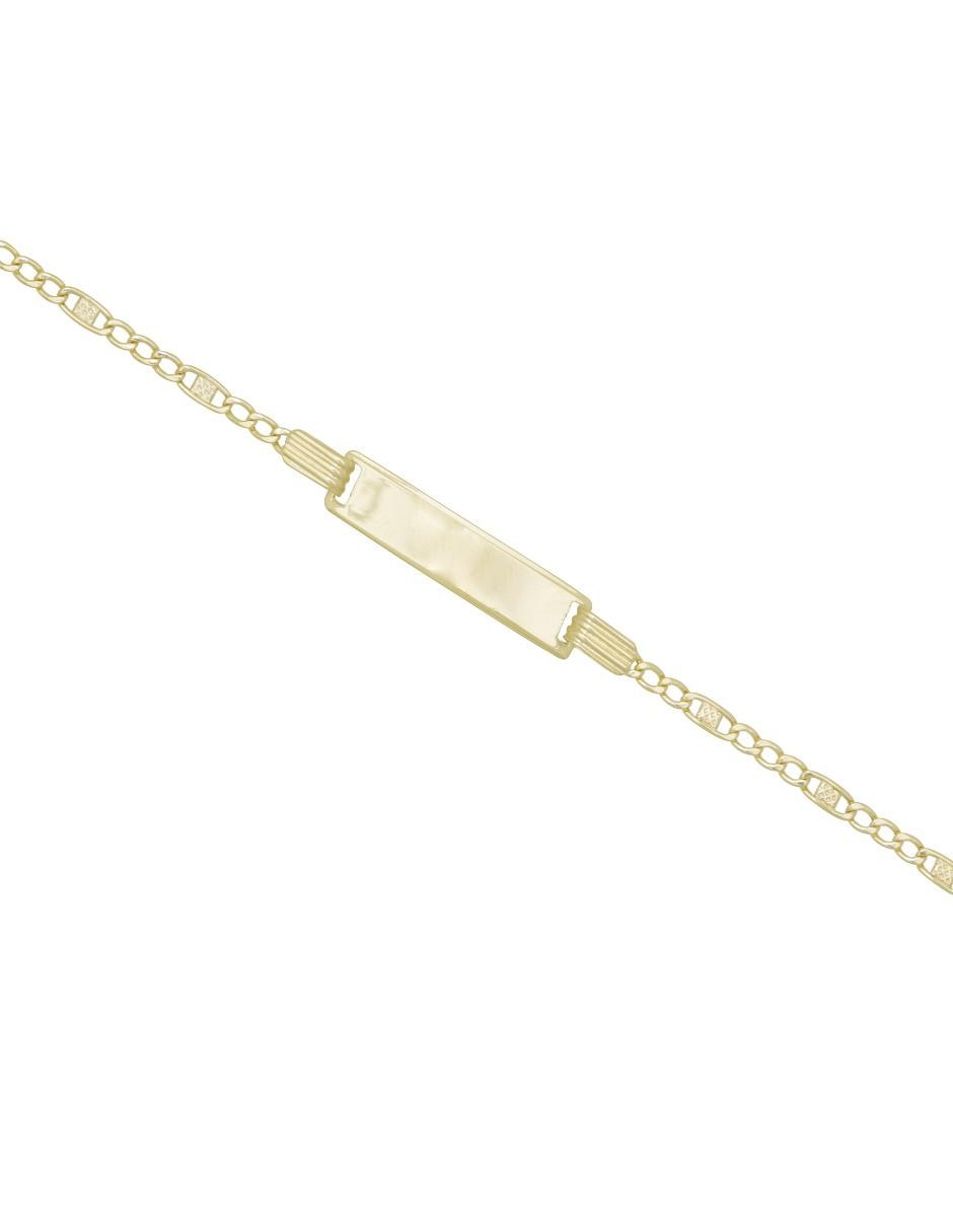 Esclava de oro 14 K con acabado esmaltado Esclava de oro 14 K con acabado esmaltado