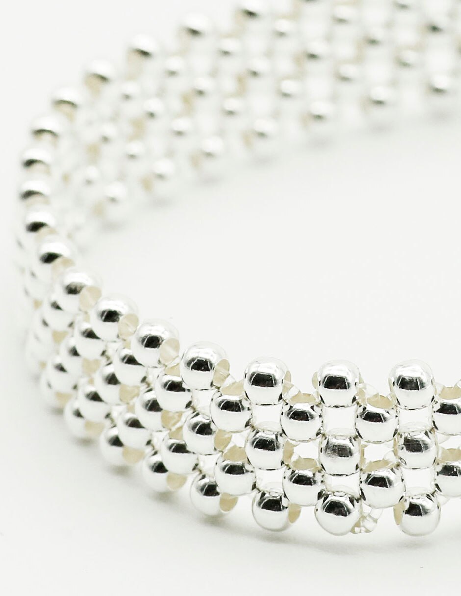 Pulsera de plata P 925 acabado pulido 2