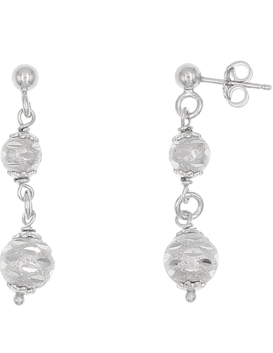 Aretes de plata P 925 con acabado brillante Aretes de plata P 925 con acabado brillante