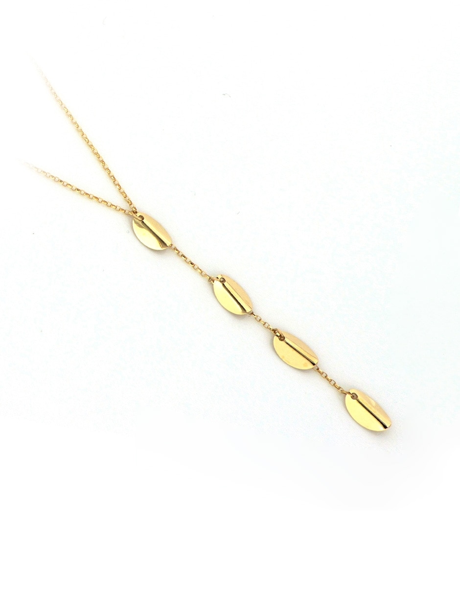 Collar Unoaerre de oro amarillo 14 K