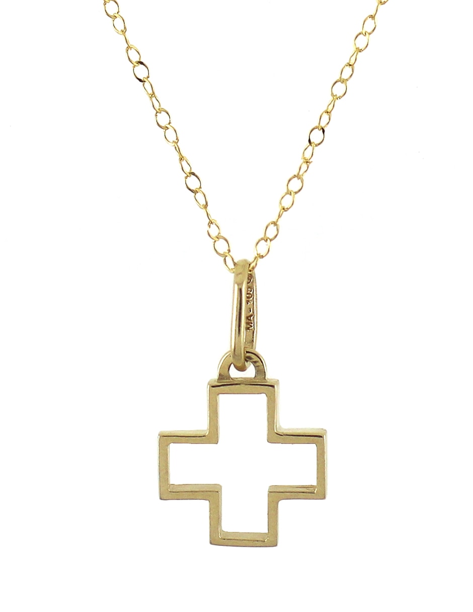 Collar de oro 14 K 1