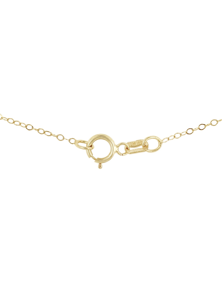 Collar D Cadena de oro 14 K