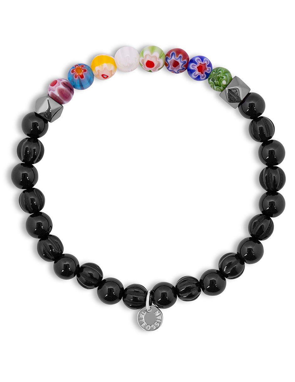 Brazalete con ágata acabado liso 4