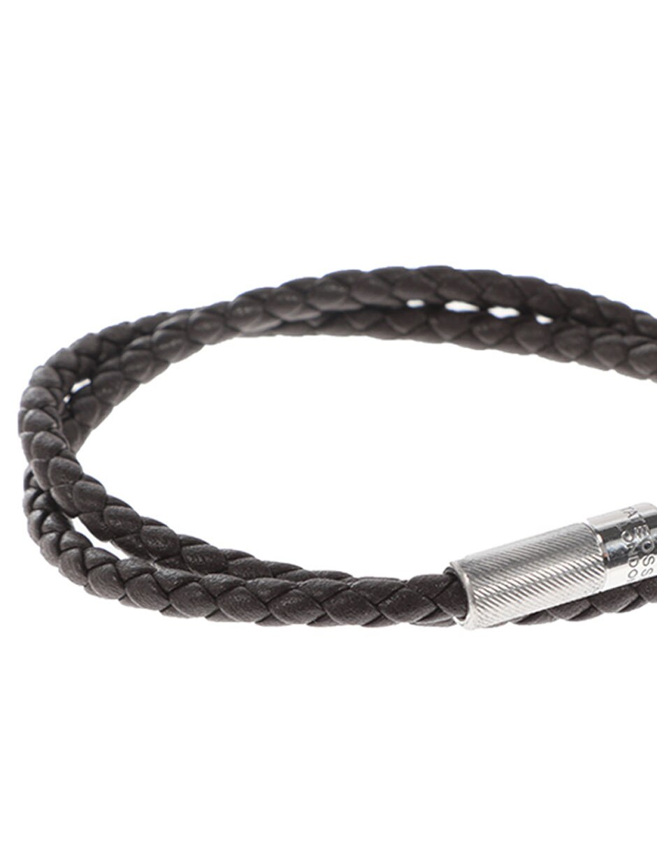 Brazalete de piel acabado mate 2