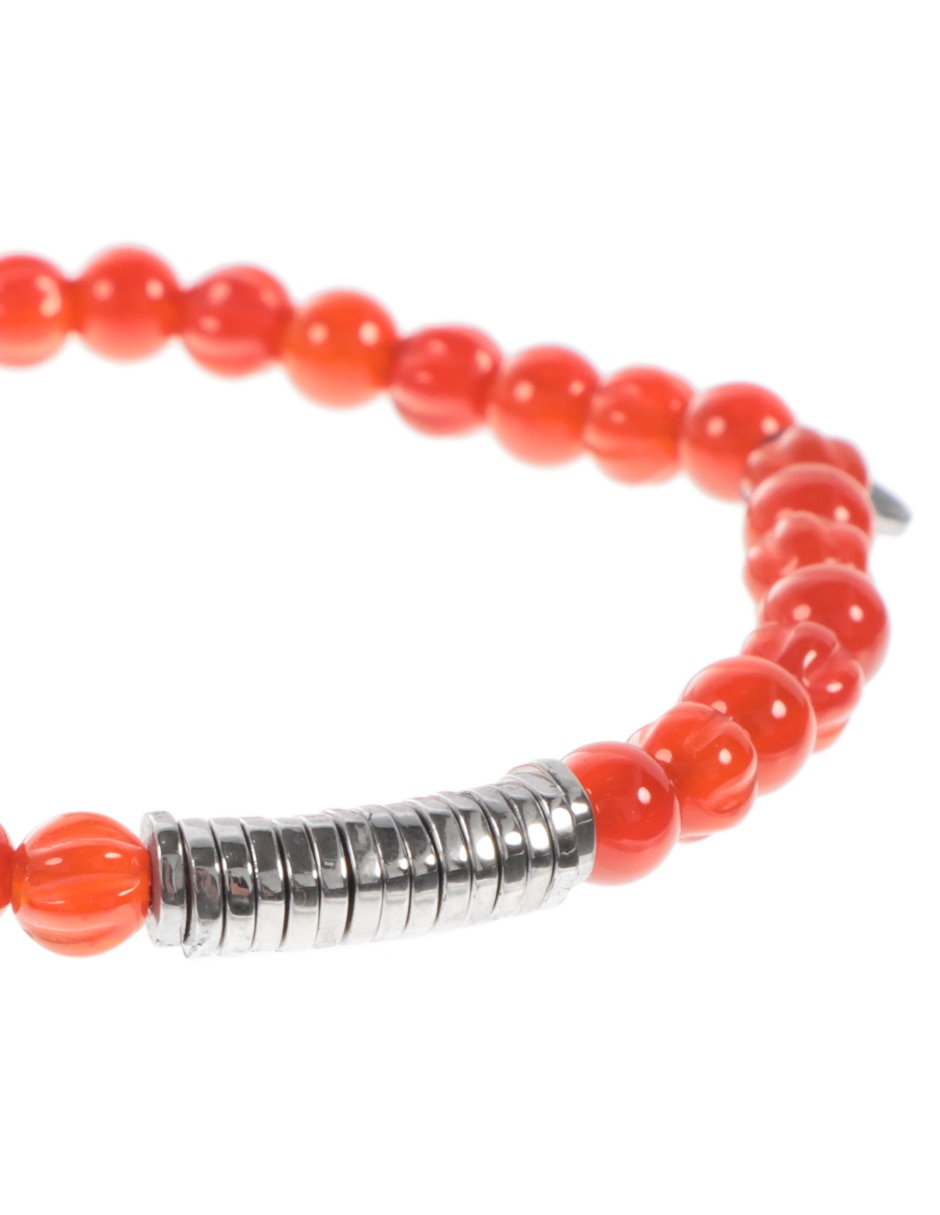 Brazalete con cornalina con acabado mate 2