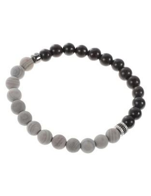 Pulsera con semipreciosas con acabado lustre Pulsera con semipreciosas con acabado lustre