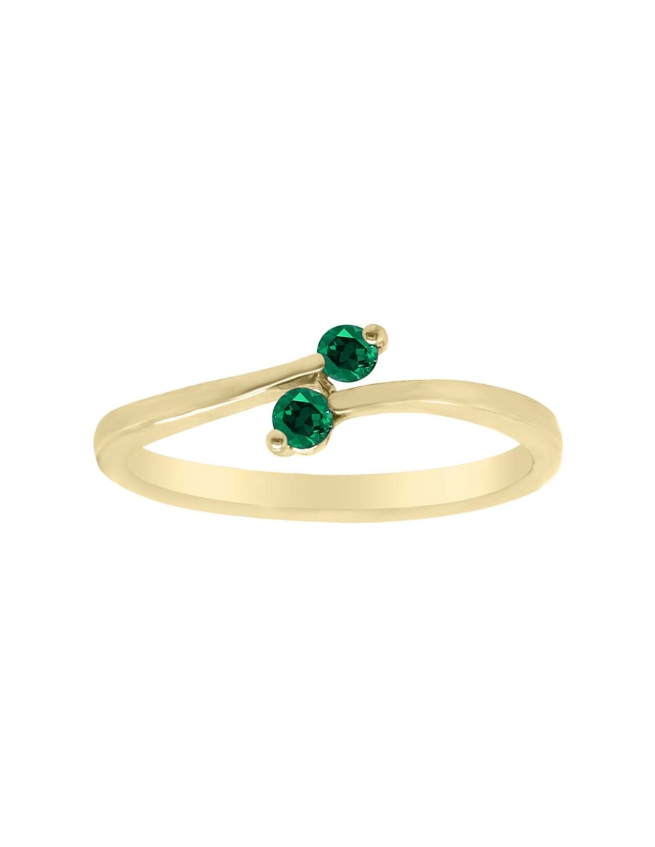 Anillo Fascinare de oro amarillo brillante 4