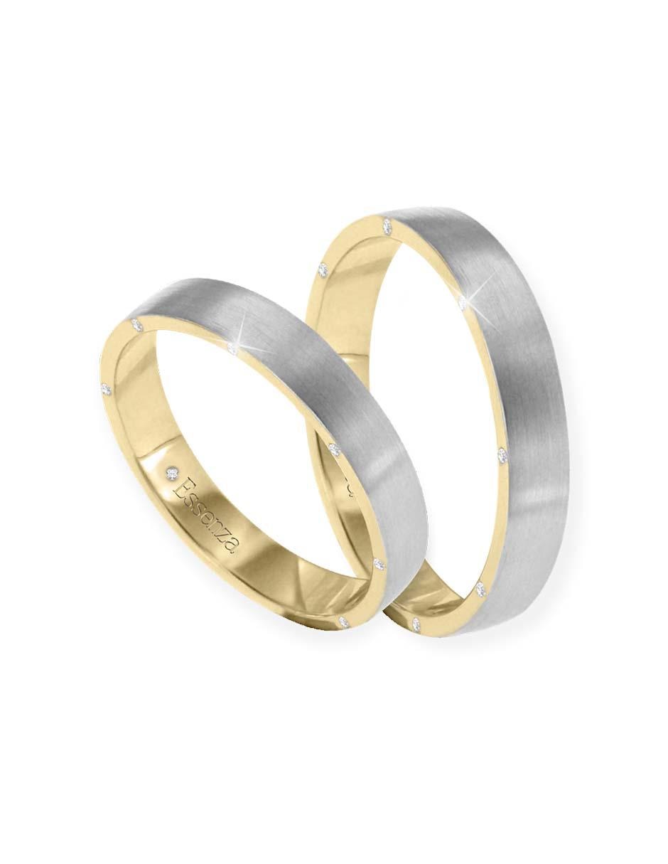 Argolla 14 k Bellisa diamante 6