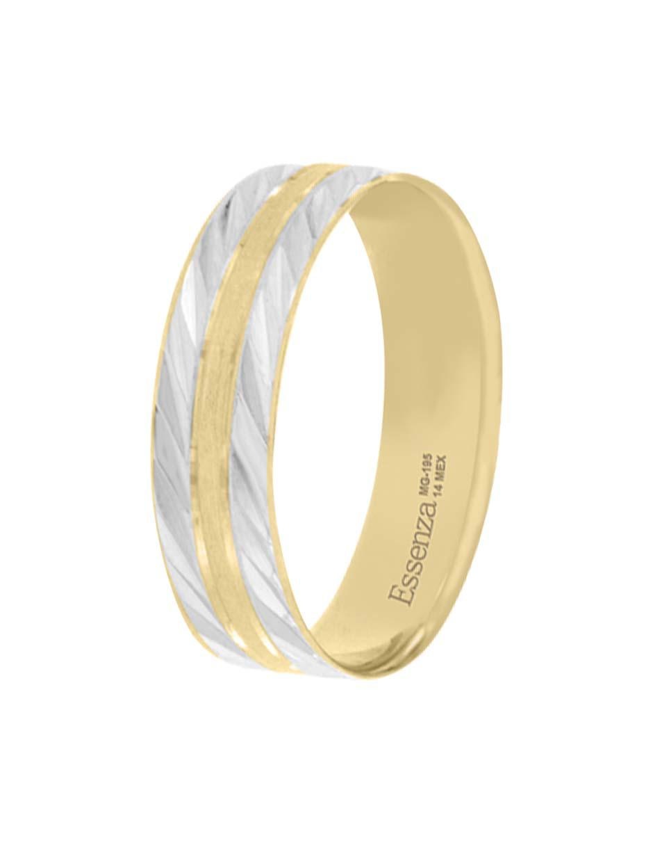 Argolla de oro 14 k Damaris 5