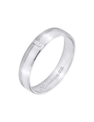 Argolla de oro blanco 14 k Redenta diamante Argolla de oro blanco 14 k Redenta diamante