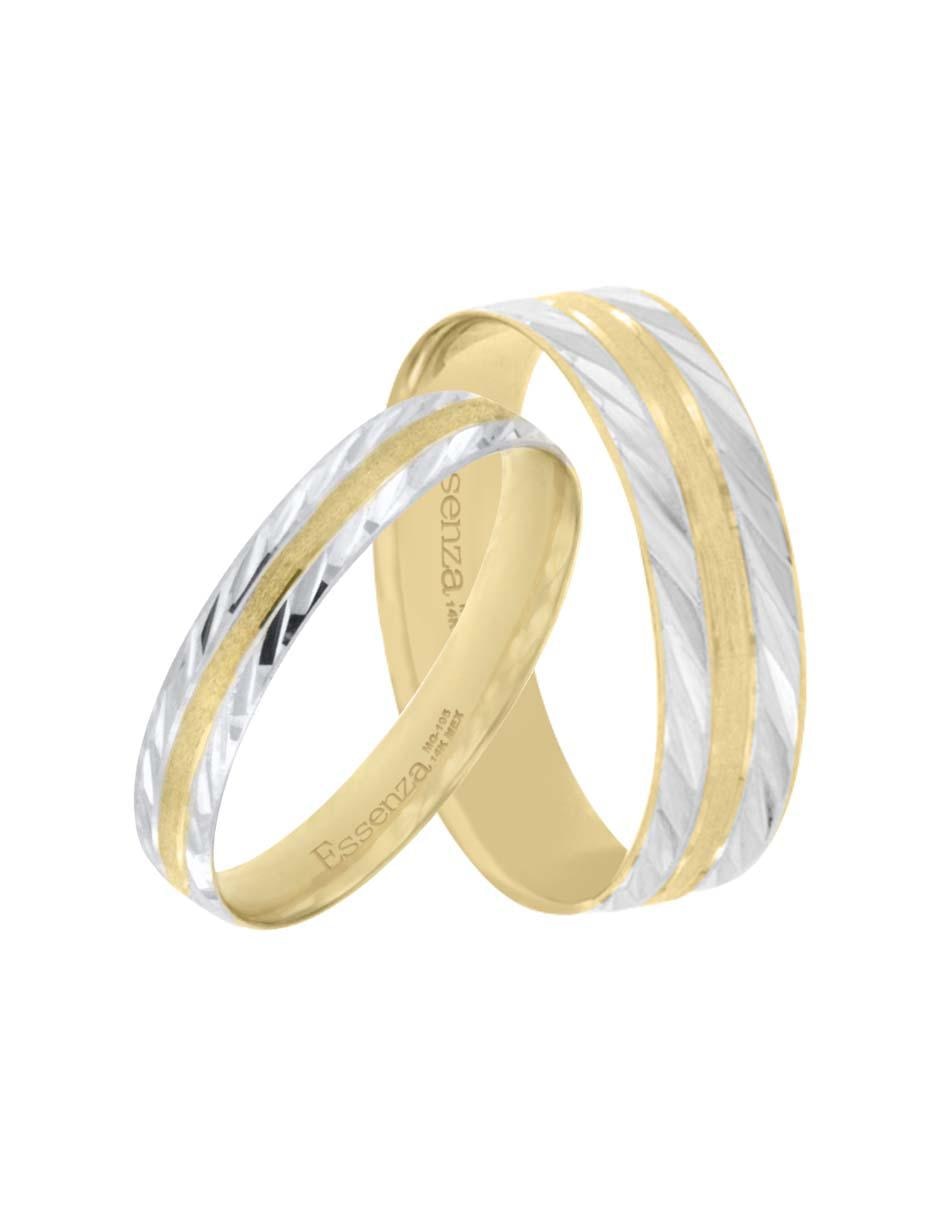 Argolla de oro 14 k Damaris 6