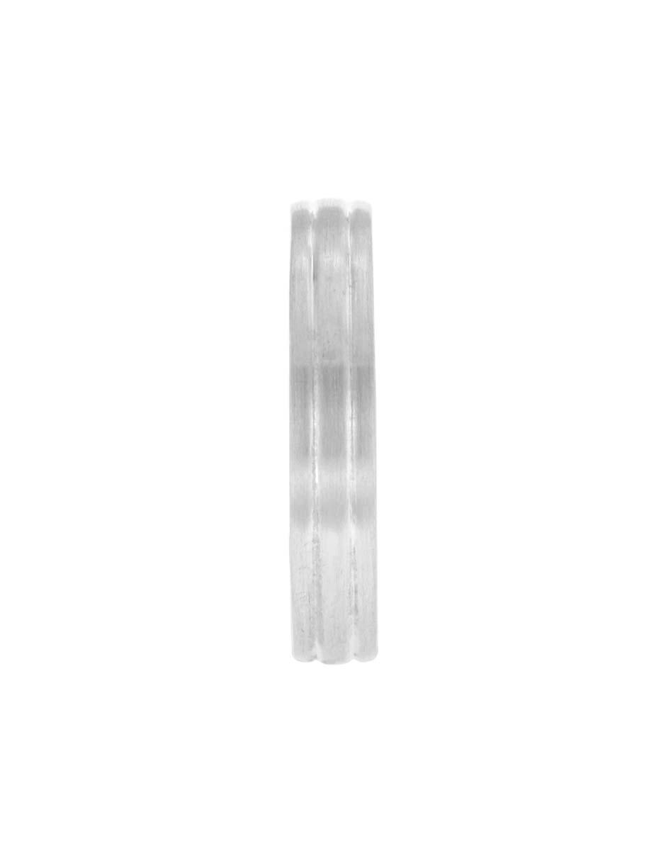 Argolla de oro blanco 14 k Cirene 2